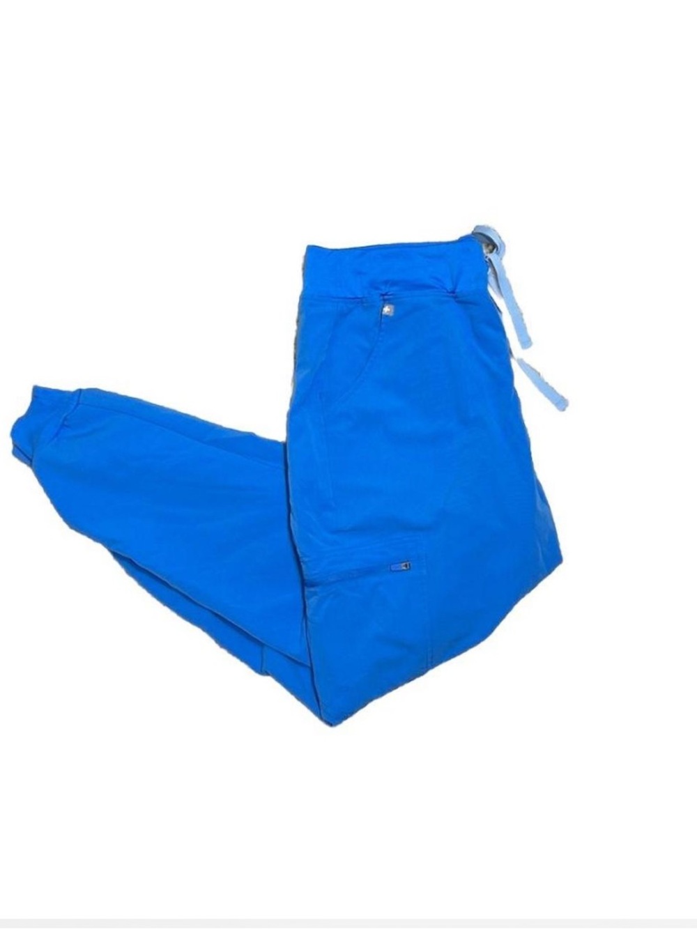 Figs Zamora Jogger Pants Capri Blue, Size L